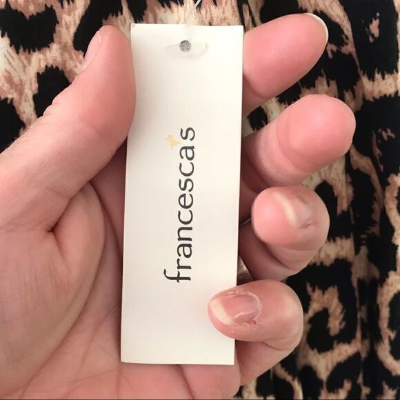 Francesca’s leopard print spaghetti strap dressXS - Picture 6 of 9